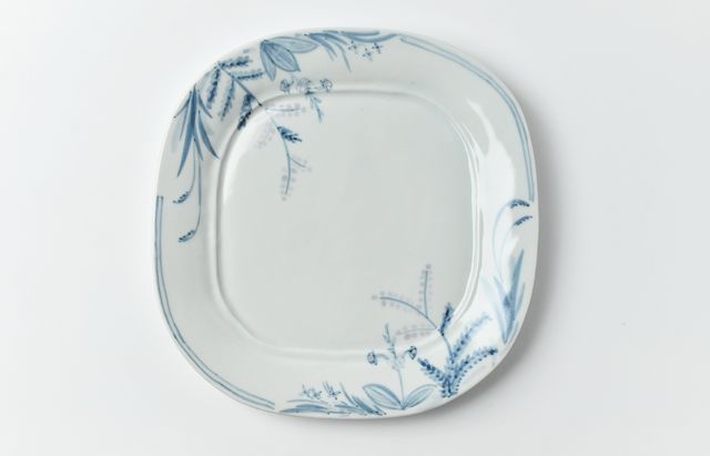 稲村真耶 生成レース文7.5寸皿 ｜ 暮らしのうつわ花田 和食器 通販