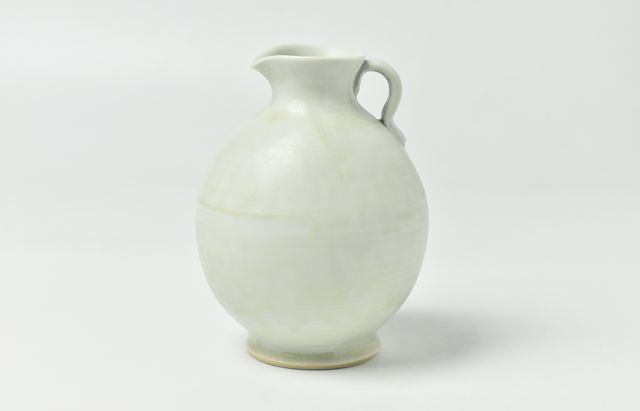 稲村真耶 月光釉手付き小瓶