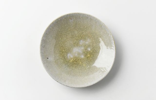 余宮隆 28 灰釉 取皿