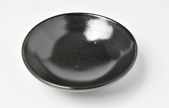 余宮隆 91 天目5寸浅鉢