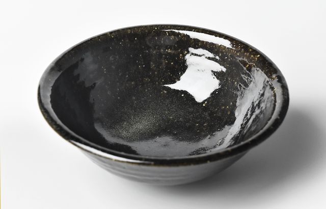 天目唐草紋　平鉢 楽天市場】【アウトレット】錦天目 丸紋 5.5 ボウル Φ17.5cm×h6