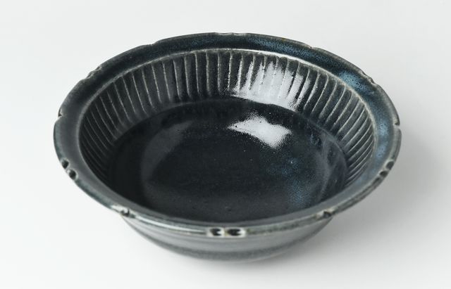 余宮隆 81 瑠璃釉 ペンネボウル