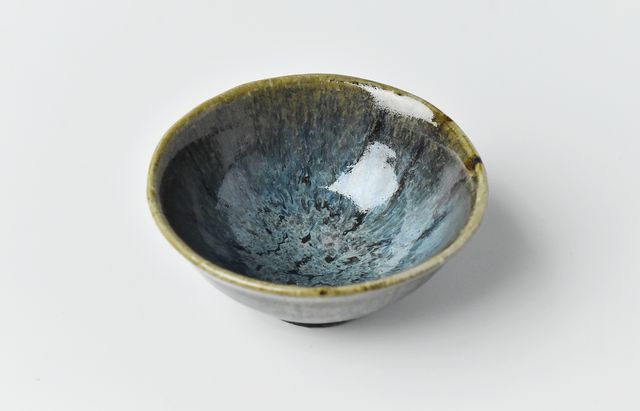 NO.59 龍宮城の様な大きなお皿 余宮隆 69A crackぐい呑 ｜ 暮らしのうつわ花田 和食器 通販