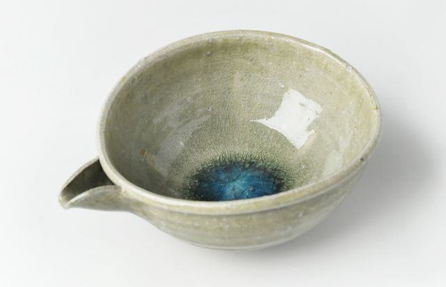 余宮隆 99 ビードロ釉 片口注器