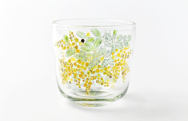 中野幹子 硝杯 ミモザ ｜ 暮らしのうつわ花田 和食器 通販