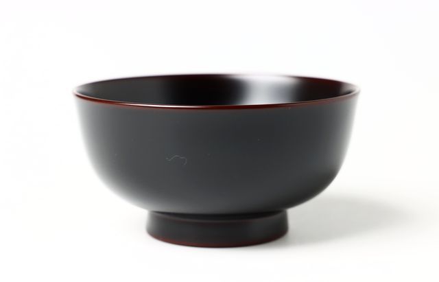 滴生舎 浄漆椀（中）溜 ミズメ/全工程浄法寺漆 ｜ 暮らしのうつわ花田