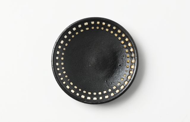 増渕篤宥 17　小皿（ステッチ）