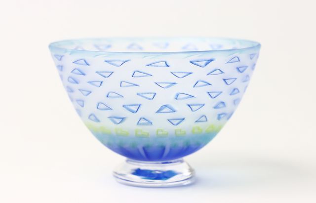 生島明水 アイスクリームグラスHK ｜ 暮らしのうつわ花田 和食器 通販