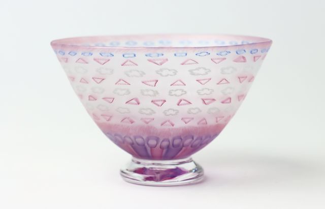 生島明水 アイスクリームグラスHQ ｜ 暮らしのうつわ花田 和食器 通販