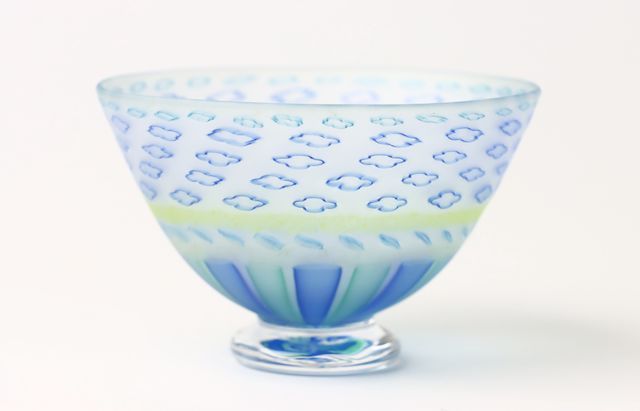 生島明水 アイスクリームグラス 2セット ガラス作家 生島明水 アイスクリームグラスHV ｜ 暮らしのうつわ花田 和食器 通販