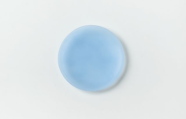 d.Tam 中村孝子/桃子 13D　colors豆皿 青系 フロスト