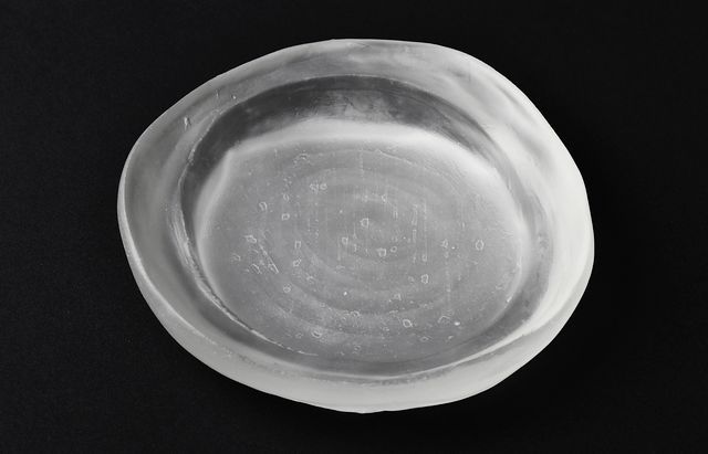 d.Tam 中村孝子/桃子 38 鋳造皿1 透明 ｜ 暮らしのうつわ花田 和食器 通販