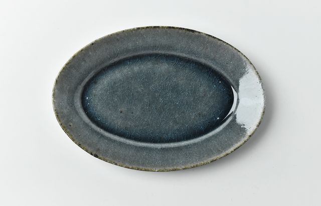 清岡幸道 21 オリーブ8寸リムプレート ｜ 暮らしのうつわ花田 和