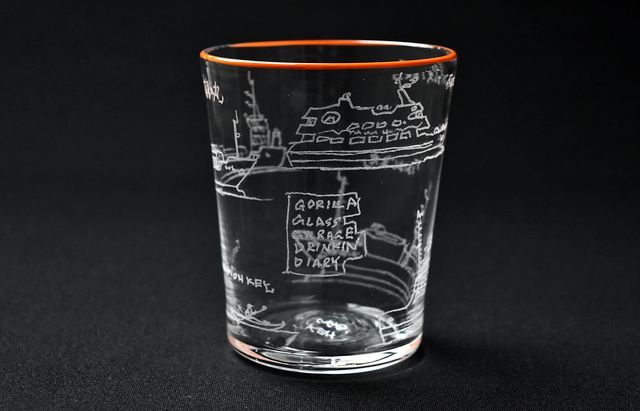 白濱亜嵐 プロデュース TSB Goblet Glass 生島賢 GORILLA GLASS GARAGE Drinkin' Diary（BM） ｜ 暮らしのうつわ