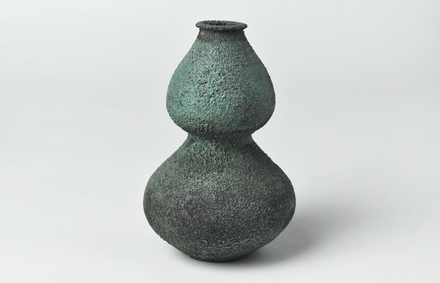 野口悦士 295 緑青壺 ｜ 暮らしのうつわ花田 和食器 通販