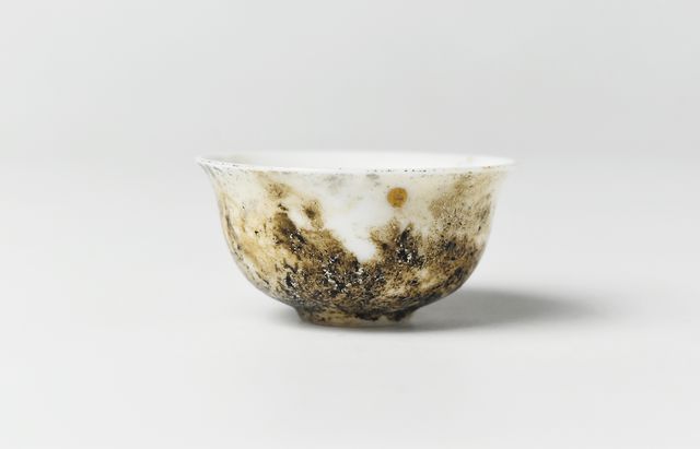 土井宏友 　陶胎漆器 竜紋塗り 茶盃D