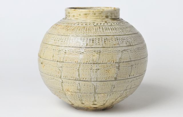 野口悦士 295 緑青 壺 ｜ 暮らしのうつわ花田 和食器 通販