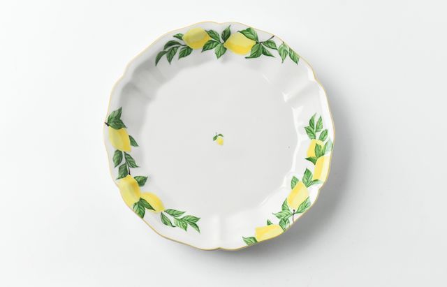 阿部慎太郎　八角深皿9寸　檸檬　新品　レモンデザイン八角形プレート 阿部慎太郎 八角深皿9寸 檸檬 新品 阿部慎太郎 八角深皿9寸