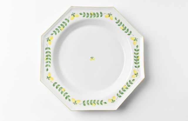 阿部慎太朗 20 八角深皿（檸檬） ｜ 暮らしのうつわ花田 和食器 通販
