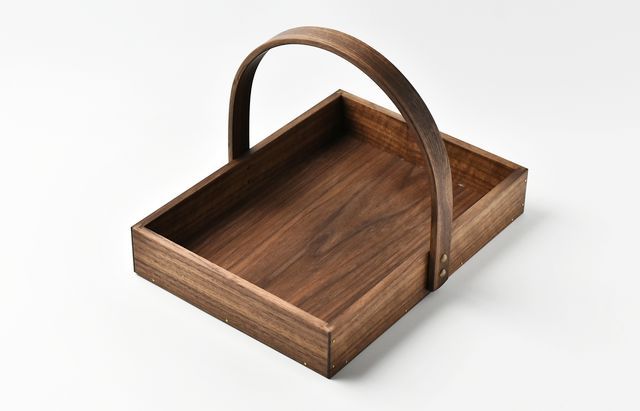 岡野達也 14 ソーイングボックス小（オーク） ｜ 暮らしのうつわ