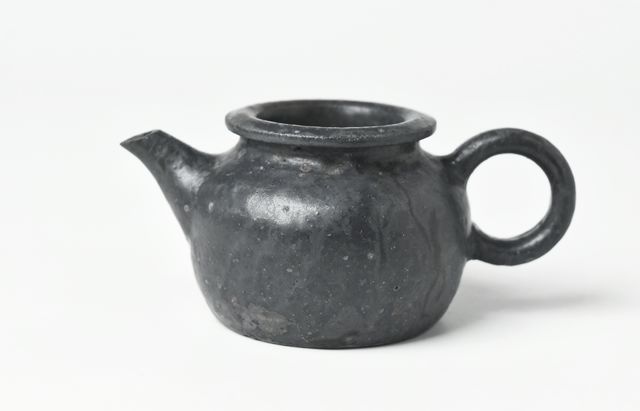 日高伸治 2B 茶壺 炭化 ｜ 暮らしのうつわ花田 和食器 通販
