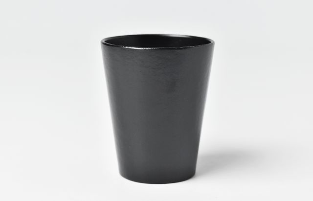 ふじい製作所 140 漆と和紙 カップ 黒 ｜ 暮らしのうつわ花田 和食器 通販