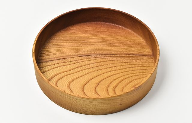 ふじい製作所 1点もの 欅丸盆 Peonies様専用 ふじい製作所 1点もの