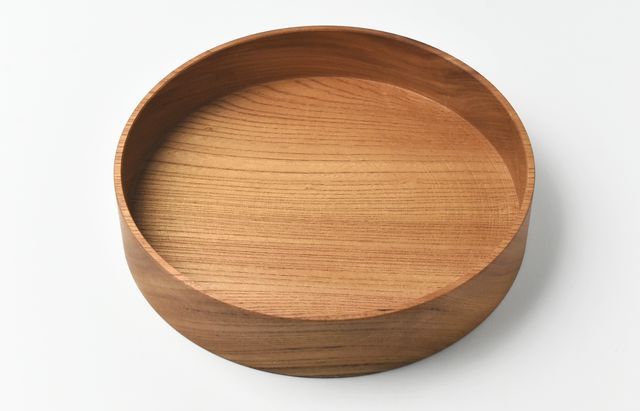 ふじい製作所 29 欅の盆 322/35 ｜ 暮らしのうつわ花田 和食器 通販