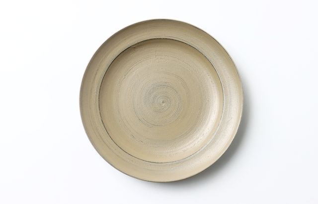 岩舘隆（浄法寺） 漆絵6寸平皿 あざみA ｜ 暮らしのうつわ花田 和食器 通販