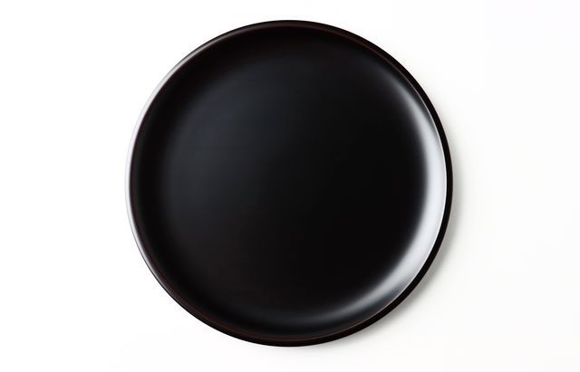 岩舘隆（浄法寺） 高台6寸皿（溜） ｜ 暮らしのうつわ花田 和食器 通販