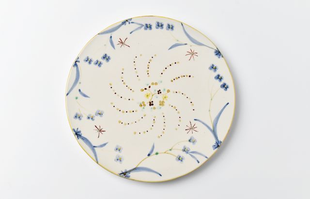 矢島操 29H イロエ絵がわりプレート ｜ 暮らしのうつわ花田 和食器 通販