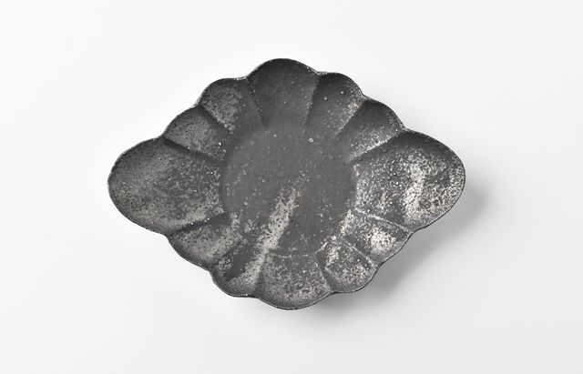 山本哲也 4 sabi-小判形小皿 ｜ 暮らしのうつわ花田 和食器 通販