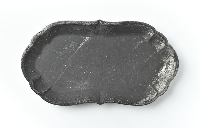 山本哲也 9 sabi-稜花長皿 ｜ 暮らしのうつわ花田 和食器 通販