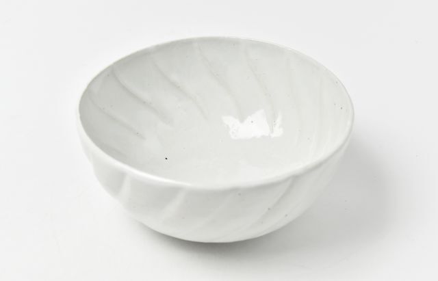 山本哲也 12 白釉モールボウル ｜ 暮らしのうつわ花田 和食器 通販