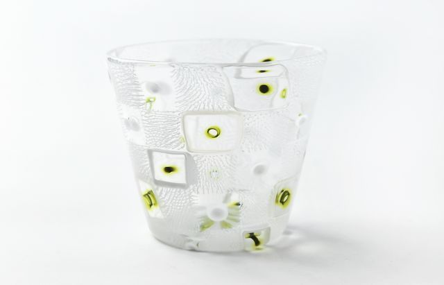 ガラス作家みずのみさ　モザイクグラス みずのみさ 17B モザイクグラス ｜ 暮らしのうつわ花田 和食器 通販