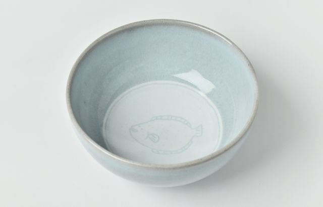 鈴木重孝 青白磁輪花7寸鉢 ｜ 暮らしのうつわ花田 和食器 通販