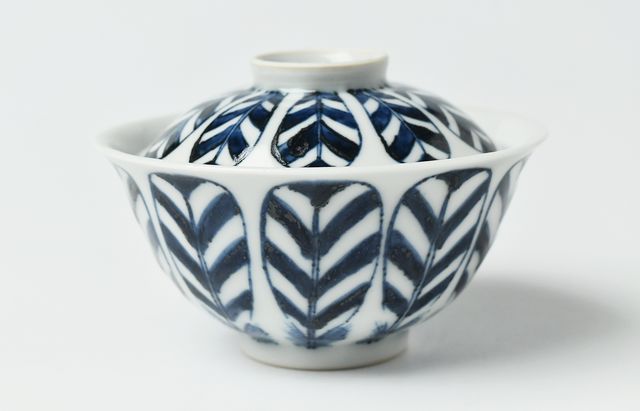 廣野俊彦 42 染付輪線茶碗 ｜ 暮らしのうつわ花田 和食器 通販