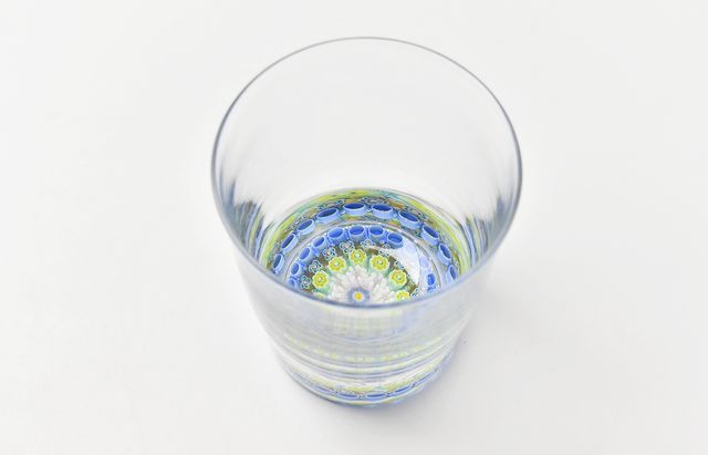 三留舞 2D 千の花 グラス ｜ 暮らしのうつわ花田 和食器 通販