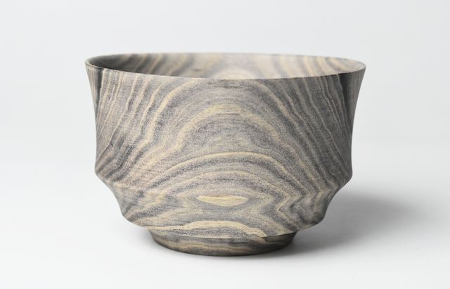 iiDA Woodturning 2AG　椀 アカメガシワ（鉄媒染）/ウレタン（飯田康恵）