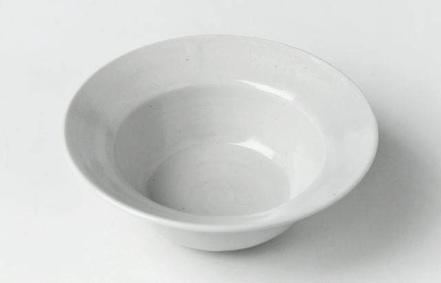 九谷青窯 157 白磁兜鉢 ｜ 暮らしのうつわ花田 和食器 通販