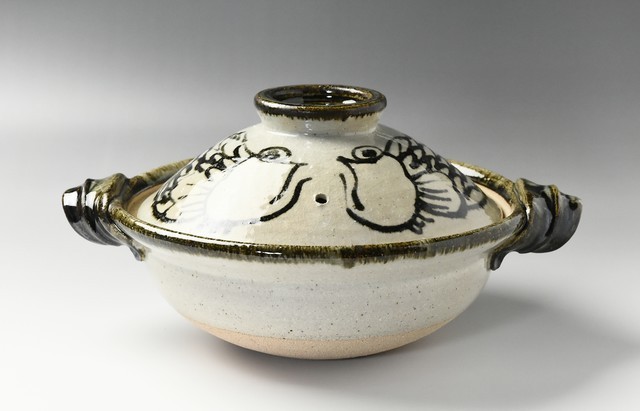 伊賀焼？　土鍋　民藝　伝統工芸品　アンティーク　レトロ 伊賀焼？ 土鍋 民藝 伝統工芸品 アンティーク レトロ