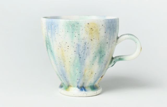 鈴木重孝 8 三彩流し釉蓋付壺（中） ｜ 暮らしのうつわ花田 和食器 通販