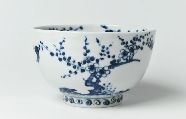 松浦コータロー 16 九谷手扇猫文木瓜小皿 ｜ 暮らしのうつわ花田 和