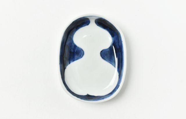 須谷窯 ひさご文豆皿【H】