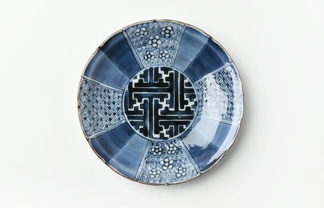 須谷窯 祥瑞輪花5.5寸皿 ｜ 暮らしのうつわ花田 和食器 通販