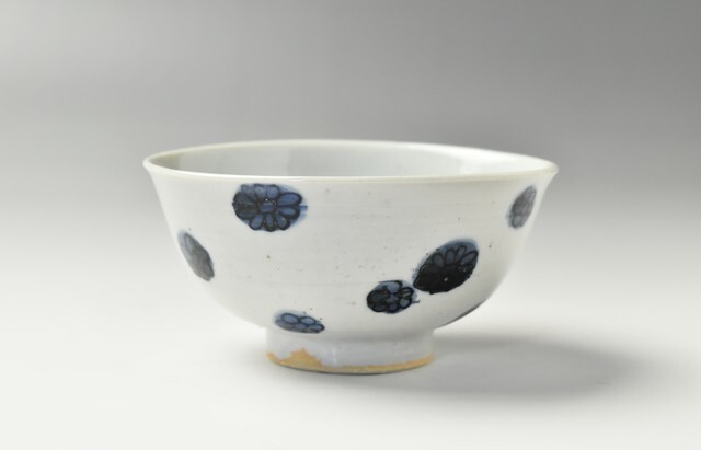 宮岡麻衣子 35 染付ぐるぐる文丸小壺 ｜ 暮らしのうつわ花田 和食器 通販