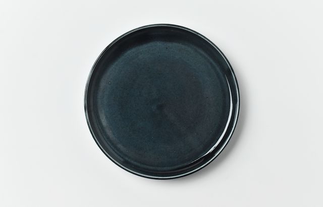 森悠紀子 23 菓子皿 indigo
