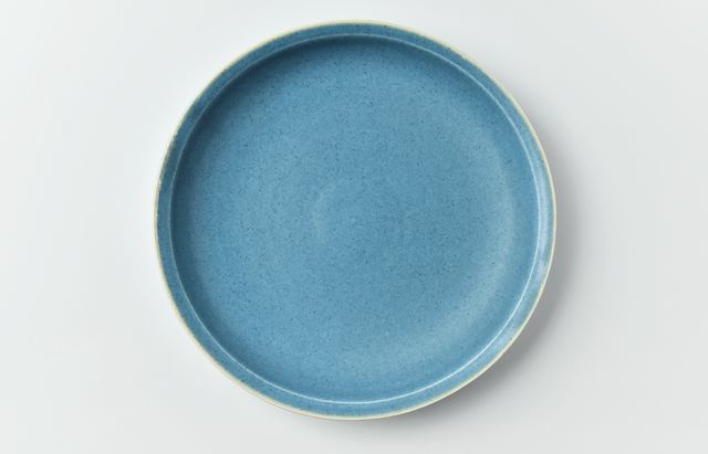 森悠紀子 4 青のリム皿