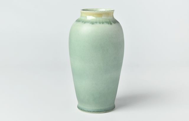 森悠紀子 29 花器 mossgreen