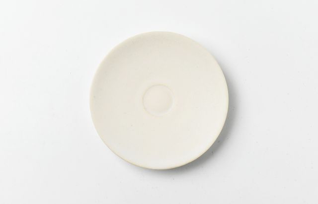 大和田友香 5 茶托 白マット ｜ 暮らしのうつわ花田 和食器 通販